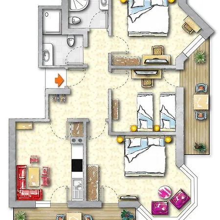 فندق مبيت وإفطار Strolz 4*